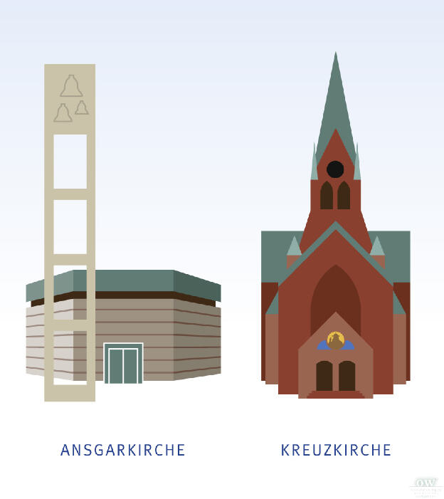 Kirchen der Ev.-luth. Tabita-Kirchengemeinde